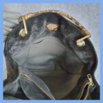 LV Whisper Black Suede Leather with Snake Skin And Gold Hardware Bag #OYTS-2 - Image 34