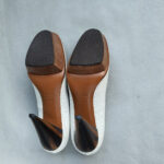 Lanvin Pumps Sz38 White Leather Shoes #OKRR-2 - Image 8