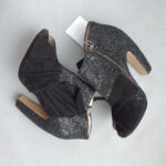 Miu Miu Peeptoe Size 38 Black Leather Shoes #OKOO-4 - Image 5