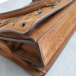 Prada Grommet BR3164 Brown Suede Leather with Black Hardware #OYRL-2 - Image 11