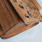 Prada Grommet BR3164 Brown Suede Leather with Black Hardware #OYRL-2 - Image 13