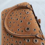 Prada Grommet BR3164 Brown Suede Leather with Black Hardware #OYRL-2 - Image 18