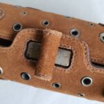 Prada Grommet BR3164 Brown Suede Leather with Black Hardware #OYRL-2 - Image 19