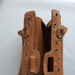 Prada Grommet BR3164 Brown Suede Leather with Black Hardware #OYRL-2 - Image 21