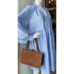 Prada Grommet BR3164 Brown Suede Leather with Black Hardware #OYRL-2 - Image 36