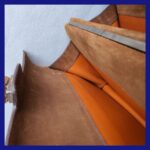 Prada Grommet BR3164 Brown Suede Leather with Black Hardware #OYRL-2 - Image 30