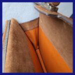 Prada Grommet BR3164 Brown Suede Leather with Black Hardware #OYRL-2 - Image 34