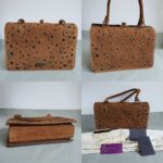 Prada Grommet BR3164 Brown Suede Leather with Black Hardware #OYRL-2 - Image 2