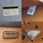 Prada Grommet BR3164 Brown Suede Leather with Black Hardware #OYRL-2 - Image 23