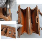 Prada Grommet BR3164 Brown Suede Leather with Black Hardware #OYRL-2 - Image 24