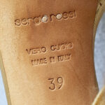 Sergio Rossi Size 39 Sandals Shoes #OKCT-49 - Image 9