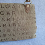 Bvlgari Bag Brown Canvas with Leather and Gold Hardware #GLRRE-2 - Image 6