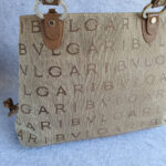 Bvlgari Bag Brown Canvas with Leather and Gold Hardware #GLRRE-2 - Image 5