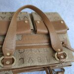Bvlgari Bag Brown Canvas with Leather and Gold Hardware #GLRRE-2 - Image 19
