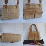 Bvlgari Bag Brown Canvas with Leather and Gold Hardware #GLRRE-2 - Image 2