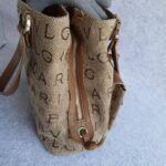 Bvlgari Bag Brown Canvas with Leather and Gold Hardware #GLRRE-2 - Image 7