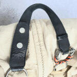 Bvlgari Hobo Off white /Black Aged Leather /Snake skin with Rustic Silver Hardware #OSCL-1 - Image 25