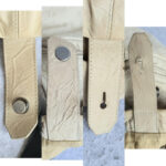 Bvlgari Hobo Off white /Black Aged Leather /Snake skin with Rustic Silver Hardware #OSCL-1 - Image 29