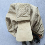 Bvlgari Hobo Off white /Black Aged Leather /Snake skin with Rustic Silver Hardware #OSCL-1 - Image 8