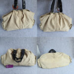 Bvlgari Hobo Off white /Black Aged Leather /Snake skin with Rustic Silver Hardware #OSCL-1 - Image 2