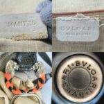 Bvlgari Hobo Off white /Black Aged Leather /Snake skin with Rustic Silver Hardware #OSCL-1 - Image 30