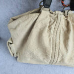 Bvlgari Hobo Off white /Black Aged Leather /Snake skin with Rustic Silver Hardware #OSCL-1 - Image 5