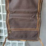 Loewe Vintage Travel Hangers Bag Brown Coated Canvas with Leather and Gold Hardware #OCLK-11 - Image 21