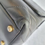 Chanel Coco Handle Medium Black Aged Calfskin with Gold Hardware #GLROR-1 - Image 12