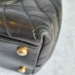 Chanel Coco Handle Medium Black Aged Calfskin with Gold Hardware #GLROR-1 - Image 13