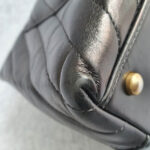 Chanel Coco Handle Medium Black Aged Calfskin with Gold Hardware #GLROR-1 - Image 14