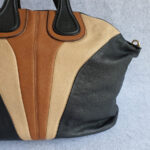 Givenchy Nightingale Large Brown/Black/Beige Goatskin with Gold Hardware #OYTS-5 - Image 5