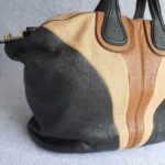 Givenchy Nightingale Large Brown/Black/Beige Goatskin with Gold Hardware #OYTS-5 - Image 6