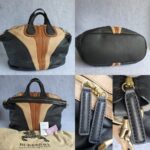 Givenchy Nightingale Large Brown/Black/Beige Goatskin with Gold Hardware #OYTS-5 - Image 2
