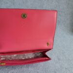 MCM Crossbody Bag Pink Printed Leather With Gold Hardware #OSCL-5 - Image 17