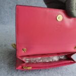 MCM Crossbody Bag Pink Printed Leather With Gold Hardware #OSCL-5 - Image 16