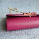 MCM Crossbody Bag Pink Printed Leather With Gold Hardware #OSCL-5 - Image 9