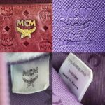 MCM Zippy Long Wallet Burgundy Red Leather With Gold Hardware #OSSU-2 - Image 10