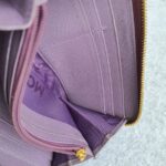 MCM Zippy Long Wallet Burgundy Red Leather With Gold Hardware #OSSU-2 - Image 12