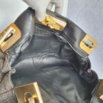 Marc Jacobs Shoulder Bag Black Leather with Gold Hardware #OSUY-1 - Image 22