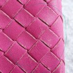 Bottega Veneta Zippy Long Wallet Pink Nappa Leather Wallet #OSRR-6 - Image 11