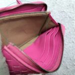 Bottega Veneta Zippy Long Wallet Pink Nappa Leather Wallet #OSRR-6 - Image 14