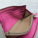 Bottega Veneta Zippy Long Wallet Pink Nappa Leather Wallet #OSRR-6 - Image 15