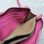 Bottega Veneta Zippy Long Wallet Pink Nappa Leather Wallet #OSRR-6 - Image 17