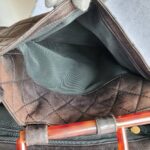 Chanel Vintage Bag Dark Brown Lambskin with Silver Hardware #OCLK-12 - Image 20