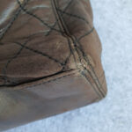 Chanel Vintage Bag Dark Brown Lambskin with Silver Hardware #OCLK-12 - Image 14