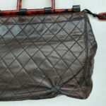 Chanel Vintage Bag Dark Brown Lambskin with Silver Hardware #OCLK-12 - Image 6