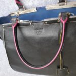 Fendi 3jours Black Leather with Silver Hardware #GUELS-1 - Image 22