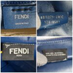 Fendi 3jours Black Leather with Silver Hardware #GUELS-1 - Image 26