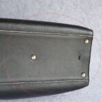 Fendi 3jours Black Leather with Silver Hardware #GUELS-1 - Image 13