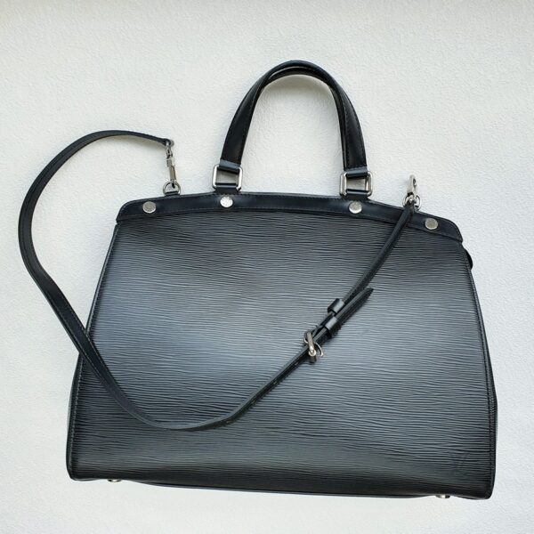 LV Brea Black Epi Leather with Silver Hardware #OTEY-3